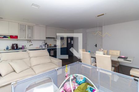 Sala - Cozinha de apartamento à venda com 3 quartos, 79m² em Vila Dom Pedro I, São Paulo