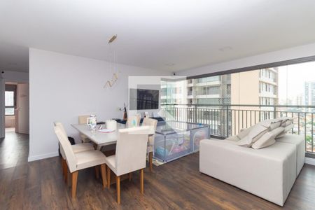 Sala - Cozinha de apartamento à venda com 3 quartos, 79m² em Vila Dom Pedro I, São Paulo