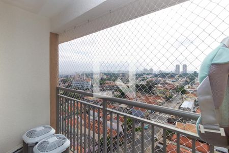 Varanda da Suíte 1 de apartamento à venda com 3 quartos, 79m² em Vila Dom Pedro I, São Paulo