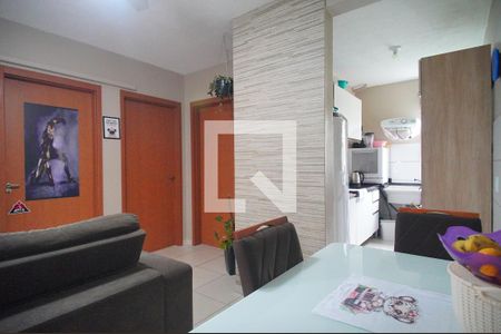 Sala de apartamento à venda com 2 quartos, 50m² em Canudos, Novo Hamburgo