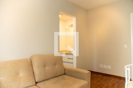 Sala de apartamento à venda com 1 quarto, 38m² em Cidade Monções, São Paulo