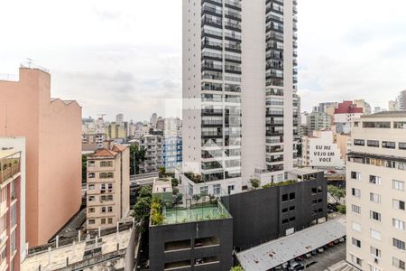 Vista de kitnet/studio para alugar com 1 quarto, 37m² em Vila Buarque, São Paulo