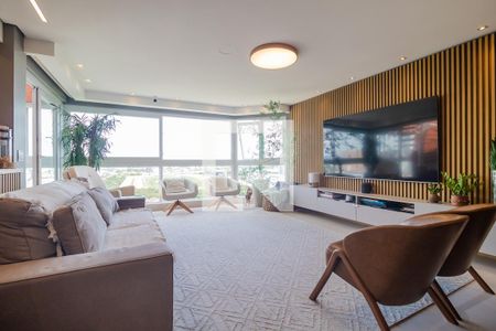 Sala de apartamento à venda com 2 quartos, 238m² em Cristal, Porto Alegre