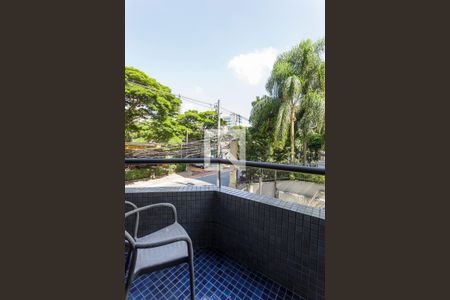 Varanda da Sala de apartamento para alugar com 1 quarto, 54m² em Indianópolis, São Paulo