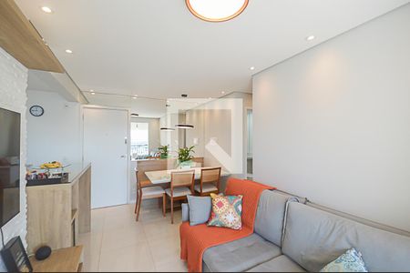 Sala de apartamento à venda com 1 quarto, 42m² em Jardim Olavo Bilac, São Bernardo do Campo