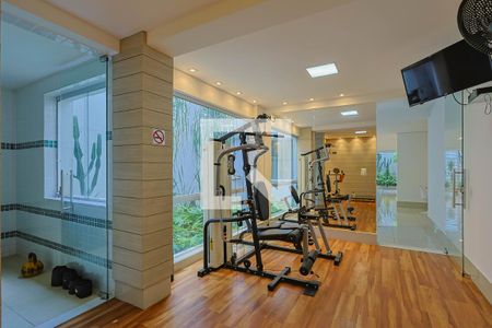 Área comum - Academia de apartamento à venda com 2 quartos, 142m² em Anchieta, Belo Horizonte