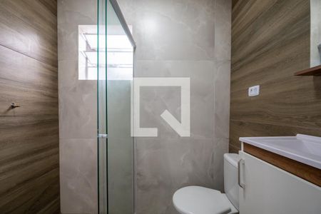 Banheiro de kitnet/studio para alugar com 1 quarto, 35m² em Jabaquara, São Paulo