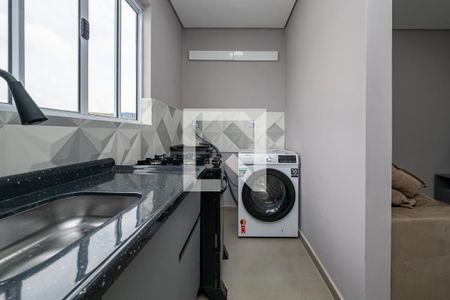 Cozinha de kitnet/studio para alugar com 1 quarto, 40m² em Jabaquara, São Paulo