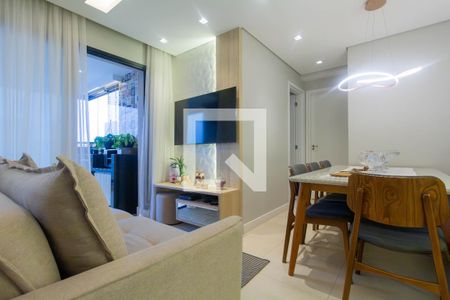 Sala de apartamento para alugar com 2 quartos, 57m² em Vila Gomes Cardim, São Paulo