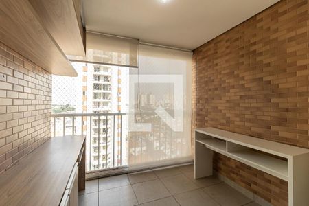 Varanda da Sala de apartamento à venda com 2 quartos, 60m² em Vila Brasilio Machado, São Paulo