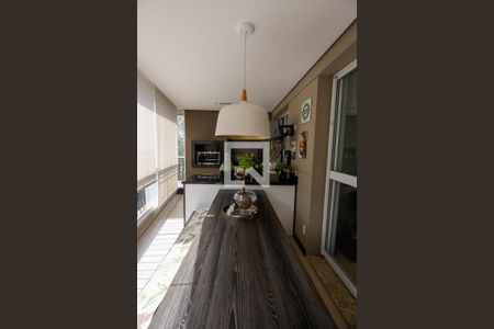 Varanda da Sala de apartamento à venda com 3 quartos, 170m² em Vila Andrade, São Paulo