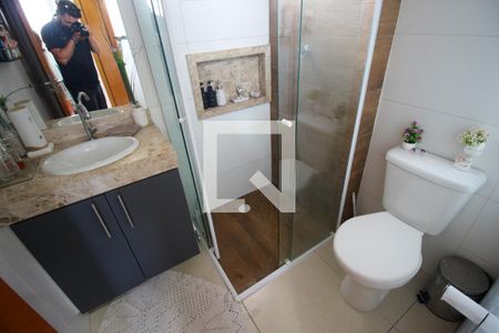 Banheiro Social de apartamento para alugar com 2 quartos, 46m² em Jardim Norma, São Paulo