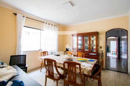 Sala de Jantar de casa à venda com 3 quartos, 198m² em Parque Marajoara, Santo André