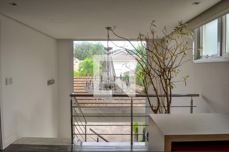 Sacada/Suíte 1 de casa de condomínio à venda com 5 quartos, 458m² em Pedra Redonda, Porto Alegre