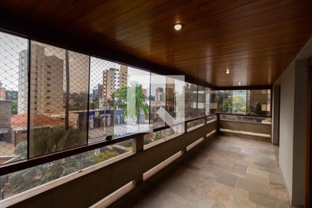 Varanda da Sala de apartamento à venda com 6 quartos, 450m² em Cambuí, Campinas