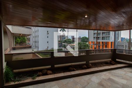 Varanda da Sala de apartamento à venda com 6 quartos, 450m² em Cambuí, Campinas