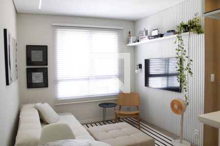 Sala de apartamento à venda com 1 quarto, 30m² em Vila Buarque, São Paulo