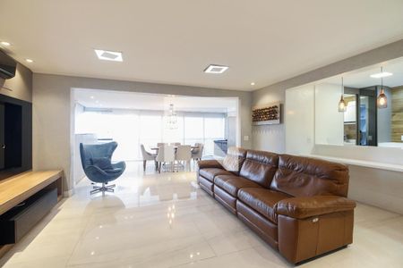 Sala  de apartamento à venda com 3 quartos, 123m² em Parque São Jorge, São Paulo