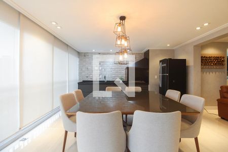 Varanda Gourmet  de apartamento à venda com 3 quartos, 123m² em Parque São Jorge, São Paulo