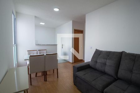 Sala de apartamento para alugar com 2 quartos, 52m² em Jardim Guaruja, Sorocaba