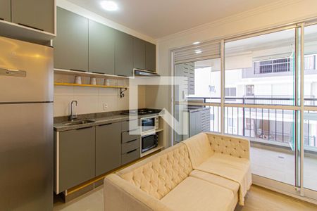 Sala de apartamento para alugar com 2 quartos, 43m² em Barra Funda, São Paulo