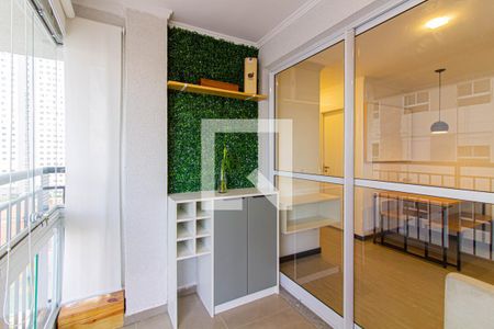 Varanda de apartamento para alugar com 2 quartos, 43m² em Barra Funda, São Paulo