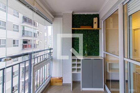 Varanda de apartamento para alugar com 2 quartos, 43m² em Barra Funda, São Paulo