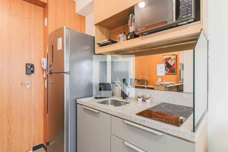 Sala/Cozinha de apartamento para alugar com 1 quarto, 24m² em Vila Butantã, São Paulo