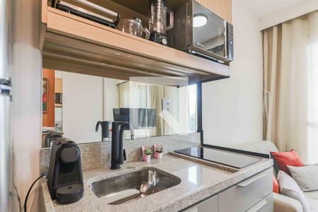 Sala/Cozinha de apartamento para alugar com 1 quarto, 24m² em Vila Butantã, São Paulo