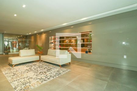 Hall de entrada de apartamento à venda com 1 quarto, 47m² em Passo D’areia, Porto Alegre