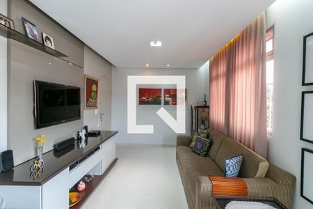 Sala de apartamento à venda com 4 quartos, 130m² em Luxemburgo, Belo Horizonte
