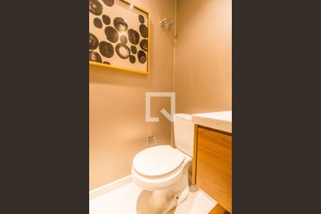 Lavabo de apartamento à venda com 1 quarto, 50m² em Residencial Tambore Iii, Santana de Parnaíba