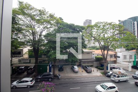 Terraço - Vista de kitnet/studio para alugar com 1 quarto, 24m² em Brooklin, São Paulo