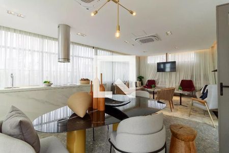 Área comum - Salão de festas de kitnet/studio para alugar com 1 quarto, 24m² em Brooklin, São Paulo