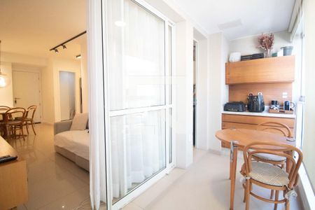 Varanda da Sala de apartamento à venda com 2 quartos, 70m² em Botafogo, Rio de Janeiro