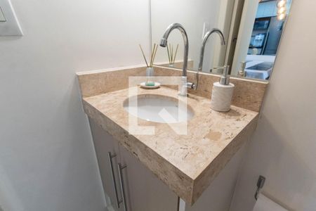 Lavabo de casa de condomínio à venda com 2 quartos, 75m² em Vila Ré, São Paulo