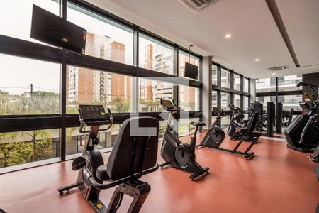 Área comum - Academia de apartamento à venda com 1 quarto, 50m² em Jardim do Salso, Porto Alegre