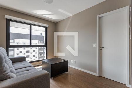Sala de apartamento à venda com 1 quarto, 50m² em Jardim do Salso, Porto Alegre