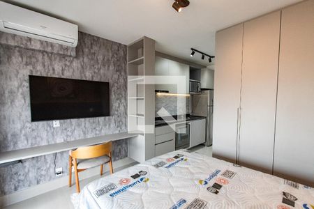 Sala/quarto de kitnet/studio para alugar com 1 quarto, 29m² em Chácara Klabin, São Paulo