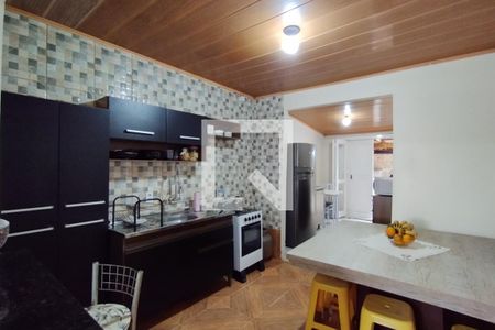 Cozinha de casa à venda com 2 quartos, 90m² em Primavera, Novo Hamburgo