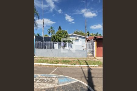 Fachada/ Placa de casa à venda com 2 quartos, 90m² em Primavera, Novo Hamburgo