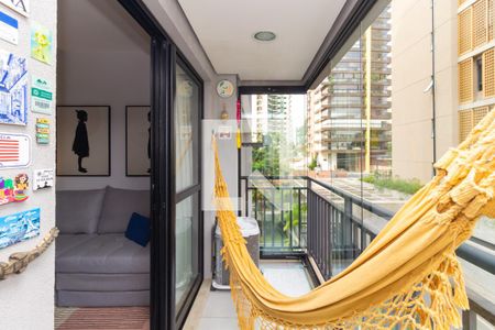 Varanda da Sala de apartamento à venda com 2 quartos, 53m² em Jardim Vila Mariana, São Paulo