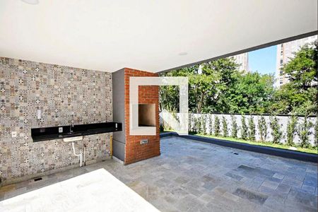 Área comum - Churrasqueira de kitnet/studio para alugar com 1 quarto, 26m² em Cidade Jardim, São Paulo