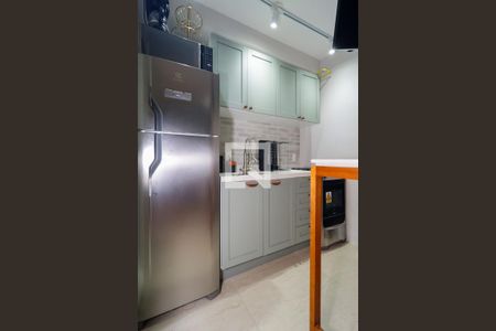 Cozinha de kitnet/studio à venda com 1 quarto, 26m² em Cidade Jardim, São Paulo