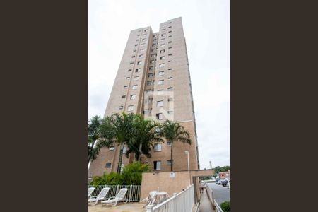 Fachada do bloco de apartamento à venda com 3 quartos, 69m² em Taboão, Diadema