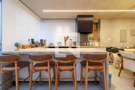 Sala de apartamento à venda com 3 quartos, 167m² em Jardim das Acacias, São Paulo