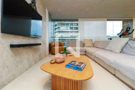 Sala de apartamento à venda com 3 quartos, 167m² em Jardim das Acacias, São Paulo