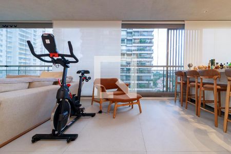 Sala de apartamento à venda com 3 quartos, 167m² em Jardim das Acacias, São Paulo