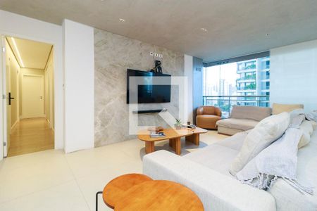 Sala de apartamento à venda com 3 quartos, 167m² em Jardim das Acacias, São Paulo