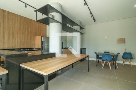 Área comum - Salão de festas de kitnet/studio à venda com 0 quarto, 30m² em Moinhos de Vento, Porto Alegre